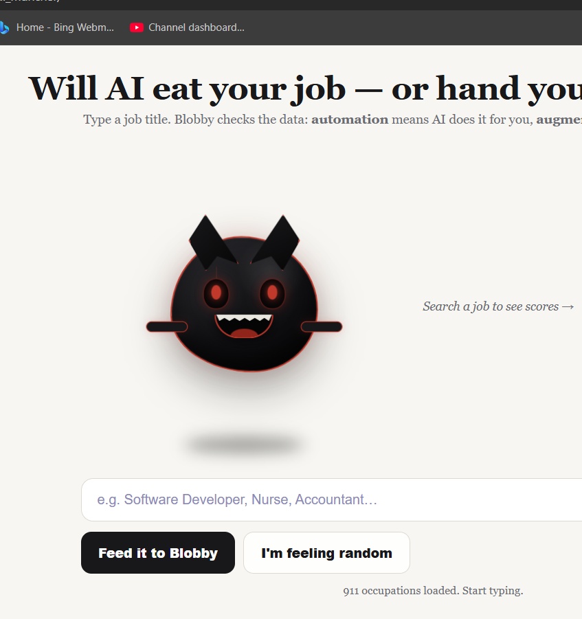 AI Muncher — Will AI eat your job?